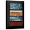 thumbnail image 1 of Blake, W. 9x14 Black Modern Framed Museum Art Print Titled - Pillars of Pattern I, 1 of 5