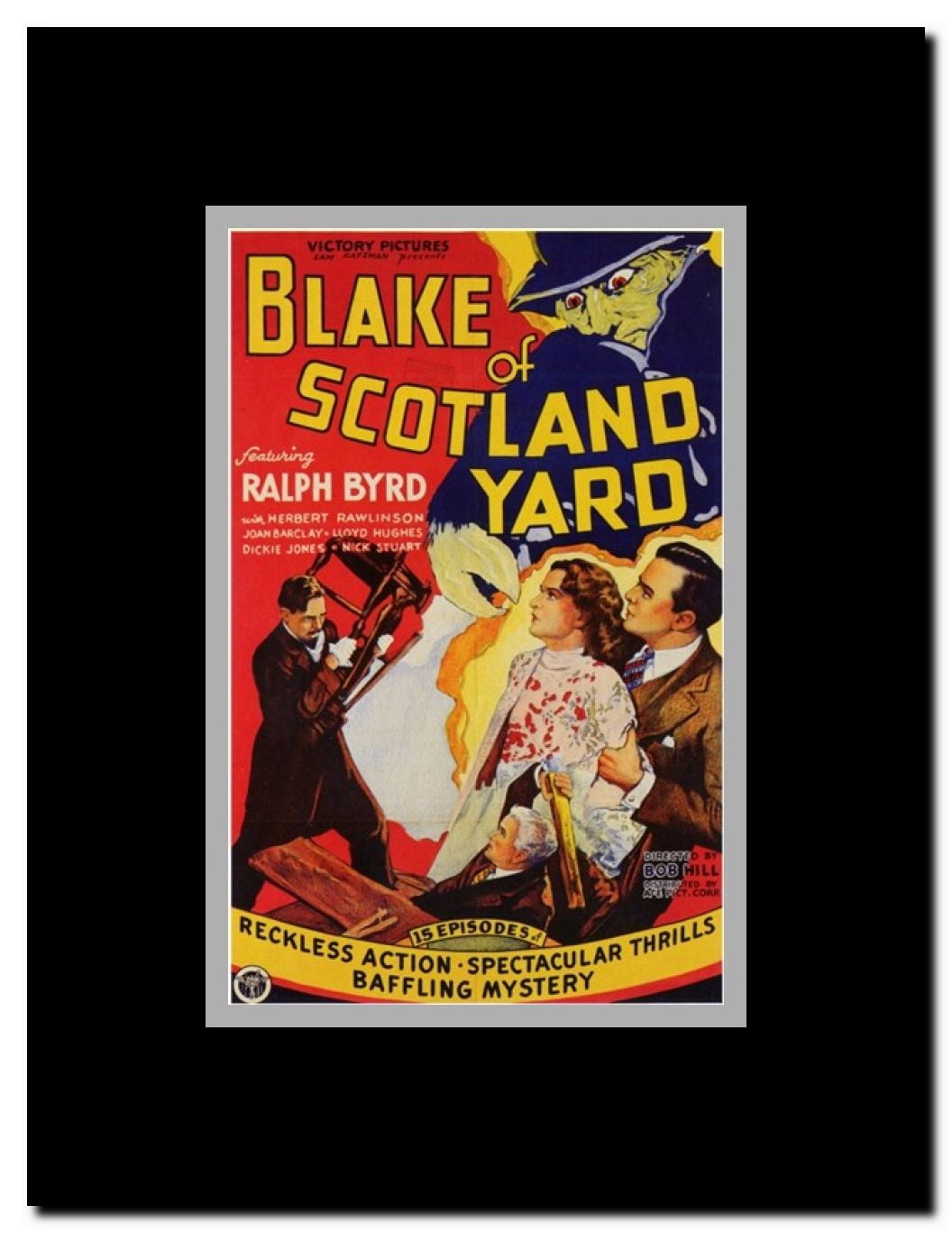 Blake of Scotland Yard Framed Movie Poster