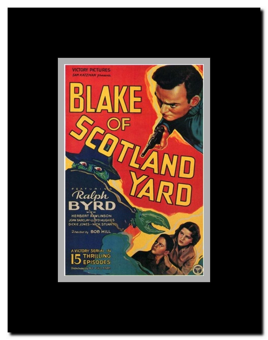 Blake of Scotland Yard Framed Movie Poster