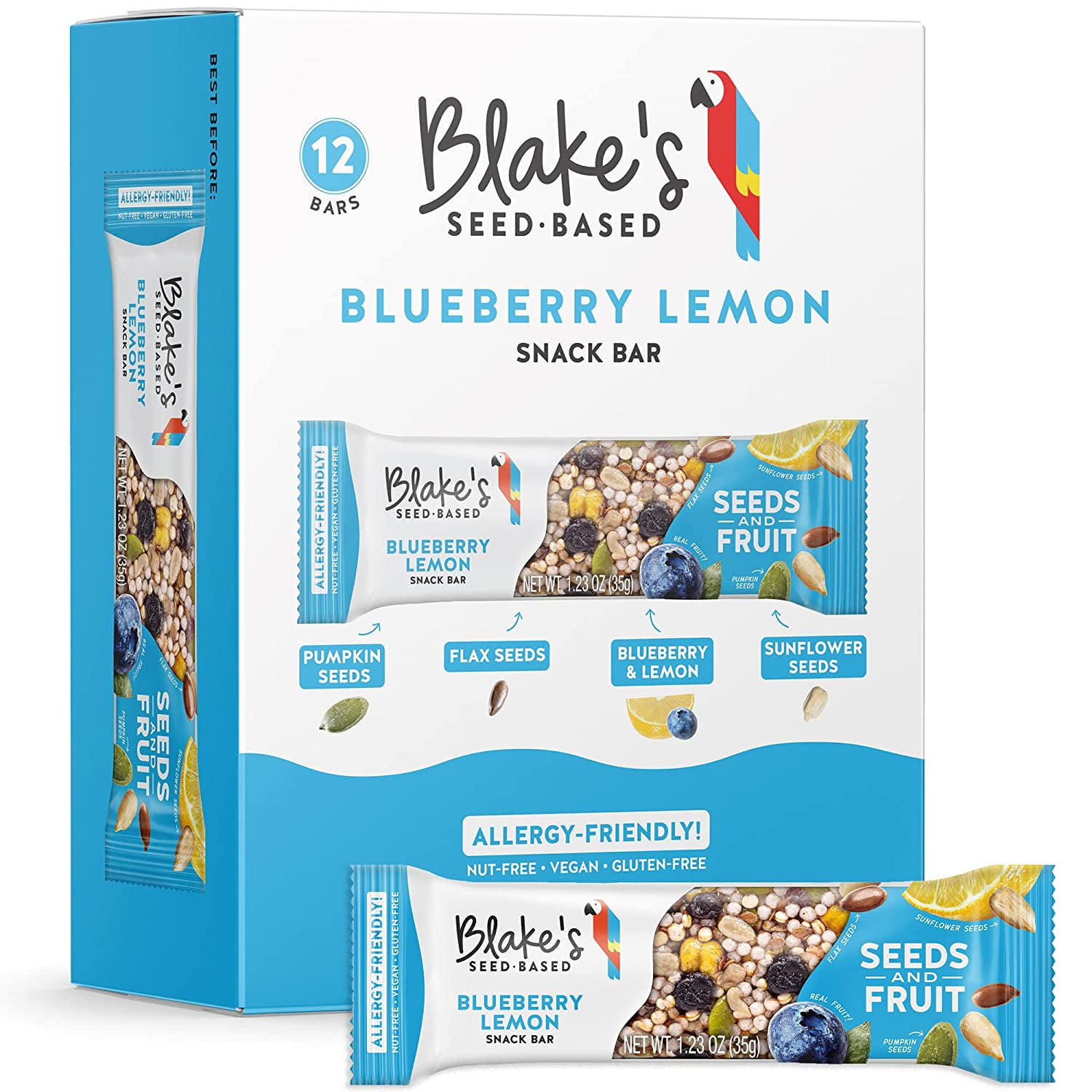 Blake's Seed Based Raspberry Snack Bars, 5 ct / 1.23 oz - Kroger