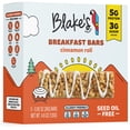 thumbnail image 1 of Blake's Cinnamon Roll Breakfast Bars + Protein, 4.6oz, 5 Count, 1 of 9