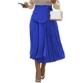 thumbnail image 1 of Blakely Pleated Skirt Blue|Green, 1 of 4