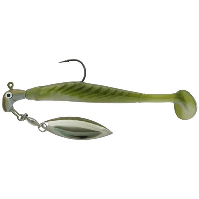 Leurres De Pêche Blakemore Road Runner Striper Bucktail - Lot De 6, 1 Oz, Tête Blanche Et Rouge