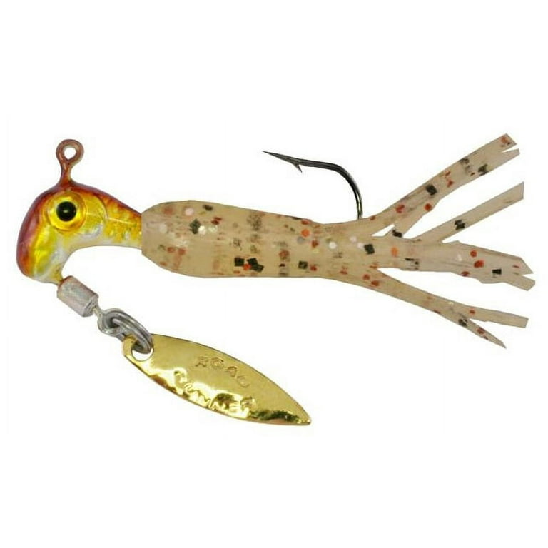Blakemore Road Runner Natural Sciences Series Rigged Crappie Jigs, My Fly  Glow, Size 6, 1/16 Oz. 