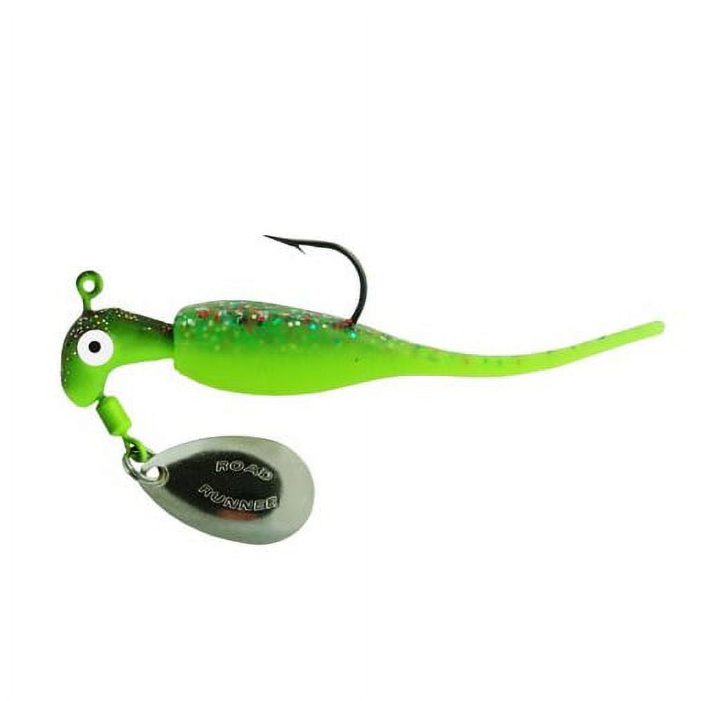 Blakemore SR3-384 Green Lantern Glow 1/8oz 1/0 Hook Fishing Jig Freshwater  Lure 