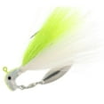 thumbnail image 1 of Blakemore Sales BP-38-500 0.37 oz Bucktail Pro - Lemon Shad, Chartreuse & White, 1 of 1