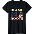 thumbnail image 1 of Blame It All On My Roots - Country Music Lover Southern T-Shirt, 1 of 4