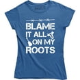 thumbnail image 1 of Blame It All On My Roots - Country Pop Women's Music Concert T-Shirt, 1 of 4