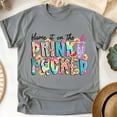 thumbnail image 1 of Blame It On The Drink Package Shirt – Tropical Cruise Tumbler Graphic Tee, Graphite Heather, Size 4XL, 1 of 6