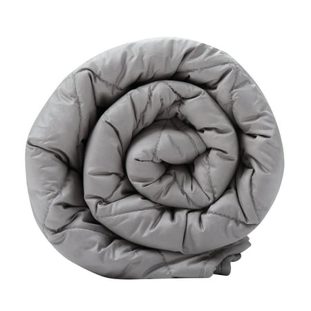 BlanQuil - 12 lb - Basic Weighted Blanket - Gray