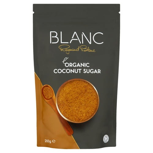 Blanc Raymond Blanc - Organic Coconut Sugar 200g, British Import (Pack of 2)