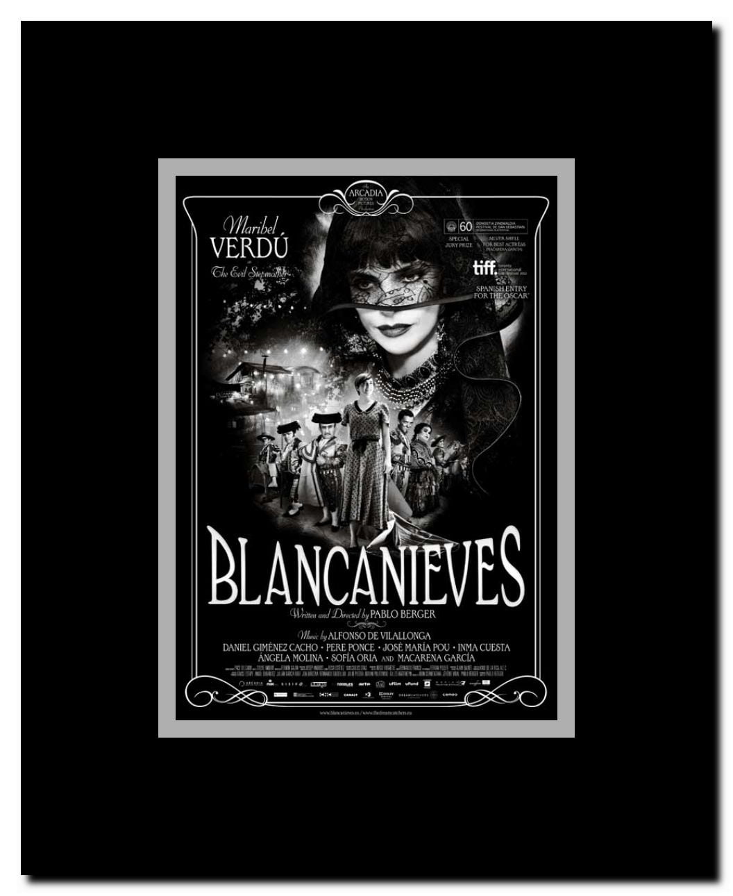 Blancanieves Framed Movie Poster