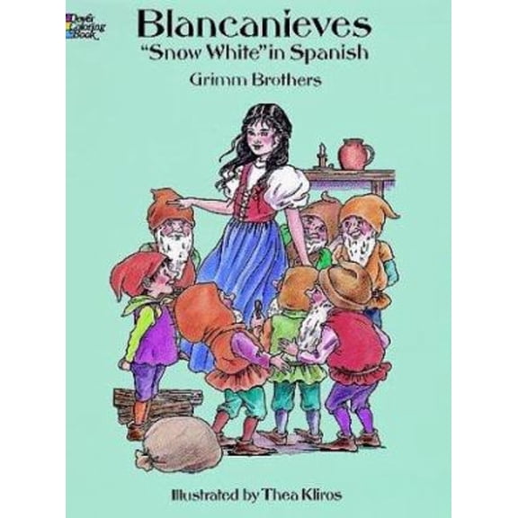 Pre-Owned Blancanieves ("Snow White" Coloring Book in Spanish)