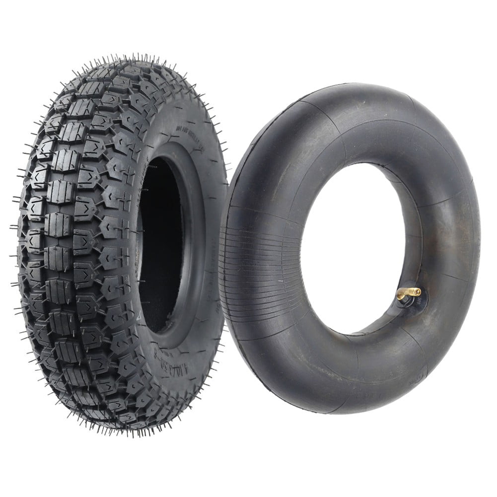 Pneumatico Per Skateboard Elettrico 4.10/3.50-6 Con Camera D'aria Resistente Alle Forature, Per Scooter, ATV E Go Kart, Battistrada In Gomma. - 4