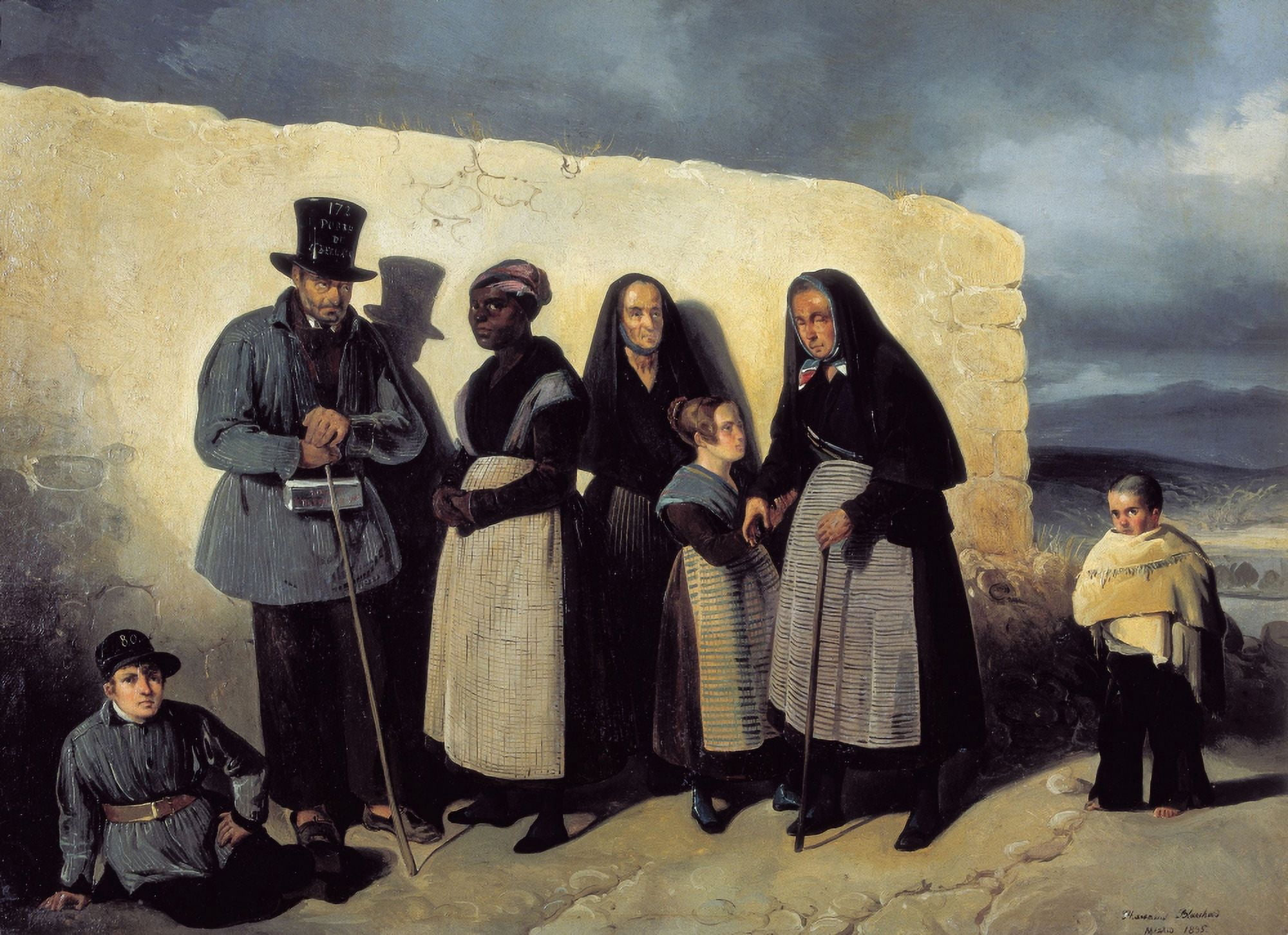 Blanchardpharamond (1805-1873) Canvas Art - (36 x 24)