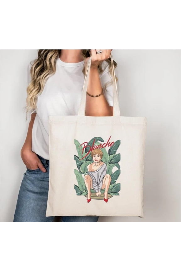 Blanche Dance Tote Bag Elegant Retro Dance Design with Classic Vibes, a gift just for you