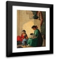 thumbnail image 1 of Blanche Grant 14x18 Black Modern Framed Museum Art Print Titled - Indian Taos, Taos (1922), 1 of 5
