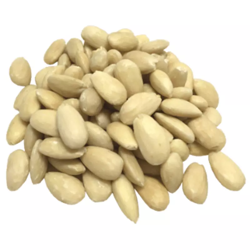 Blanched Almonds Whole Weight 0.5 pound