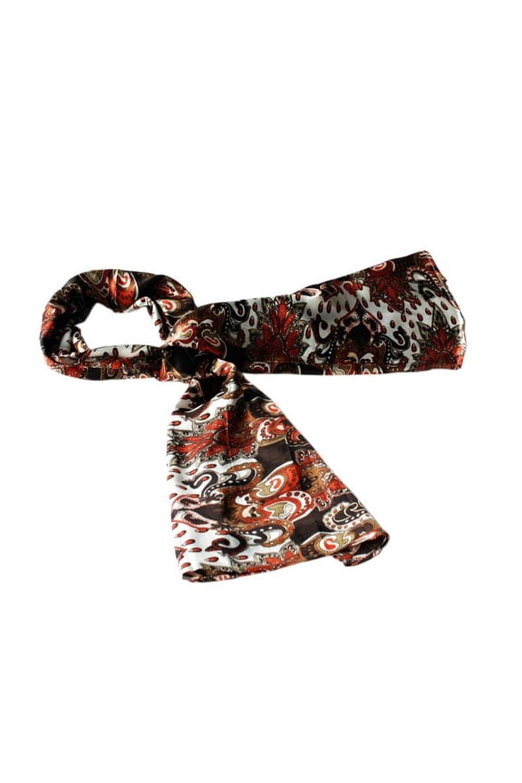 Blancho Brown Distinctive Stylish Paisley Pattern Fashion Soft Natural Silky Scarf/Wrap/Shawl(Large)