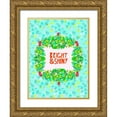 thumbnail image 1 of Blanckslate 19x24 Gold Ornate Wood Framed with Double Matting Museum Art Print Titled - Merry and Bright V, 1 of 4