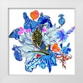 thumbnail image 1 of Blanckslate 26x26 White Modern Wood Framed Museum Art Print Titled - Menagerie I, 1 of 4