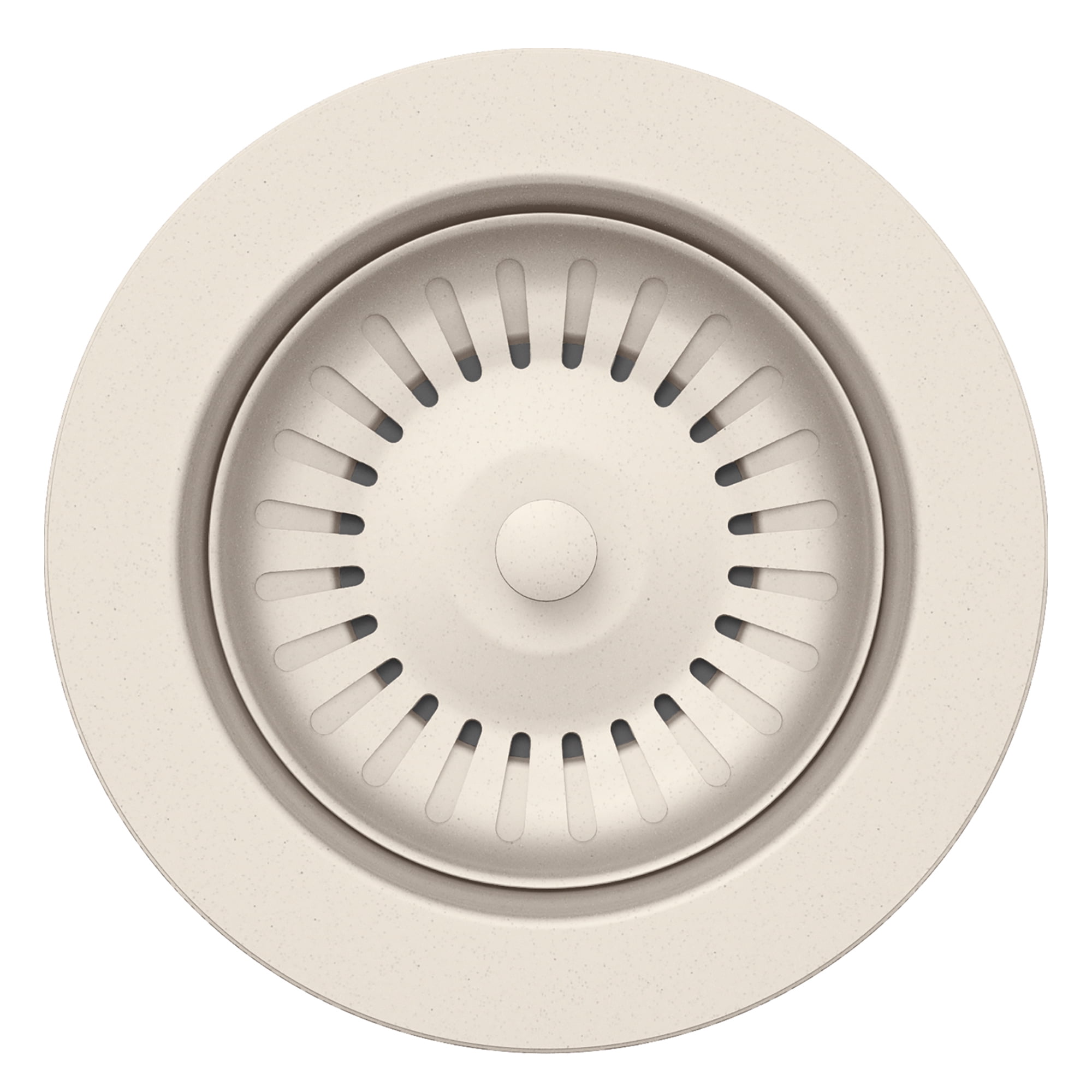 Color-Coordinated Metal Waste Flange - Soft White