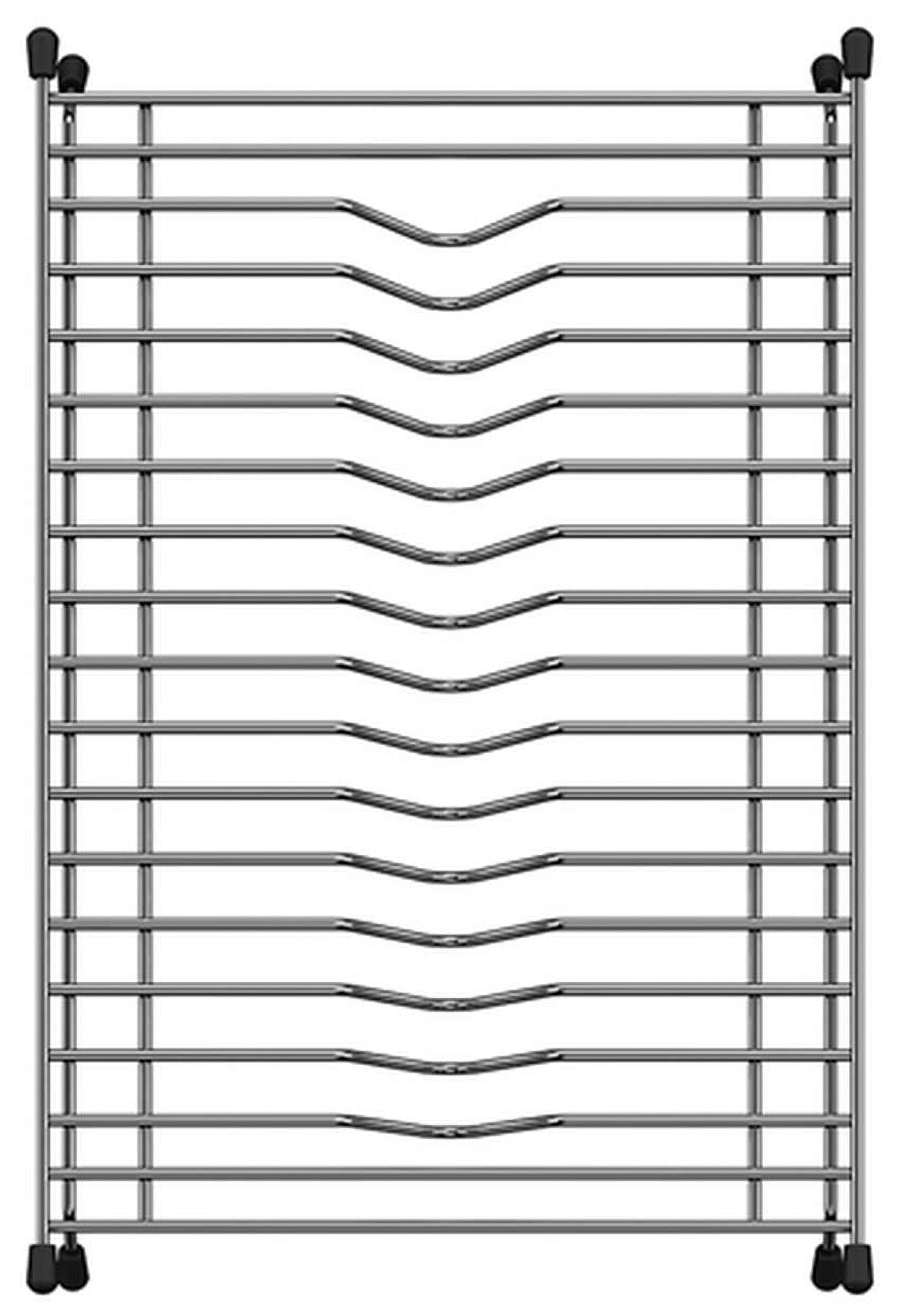 Diamond Stainless Steel Floating Dish Rack for Kitchen Sink