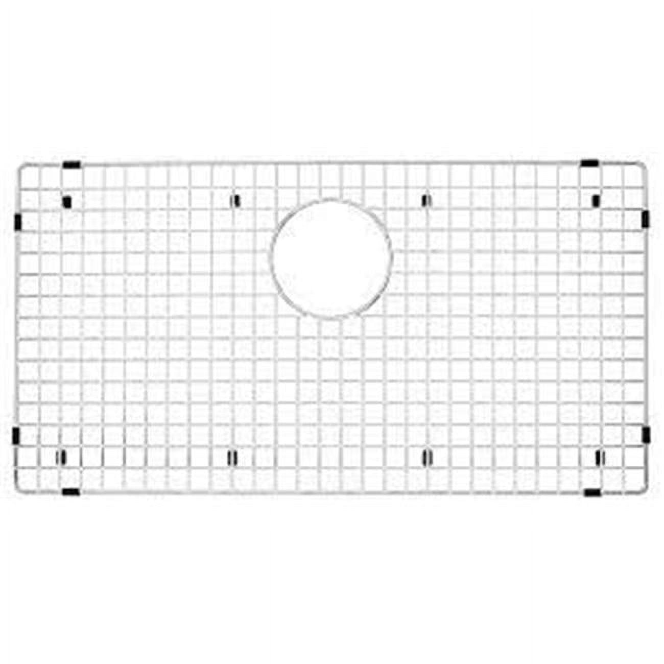 Precis Stainless Steel Sink Grid with Central Drain Opening