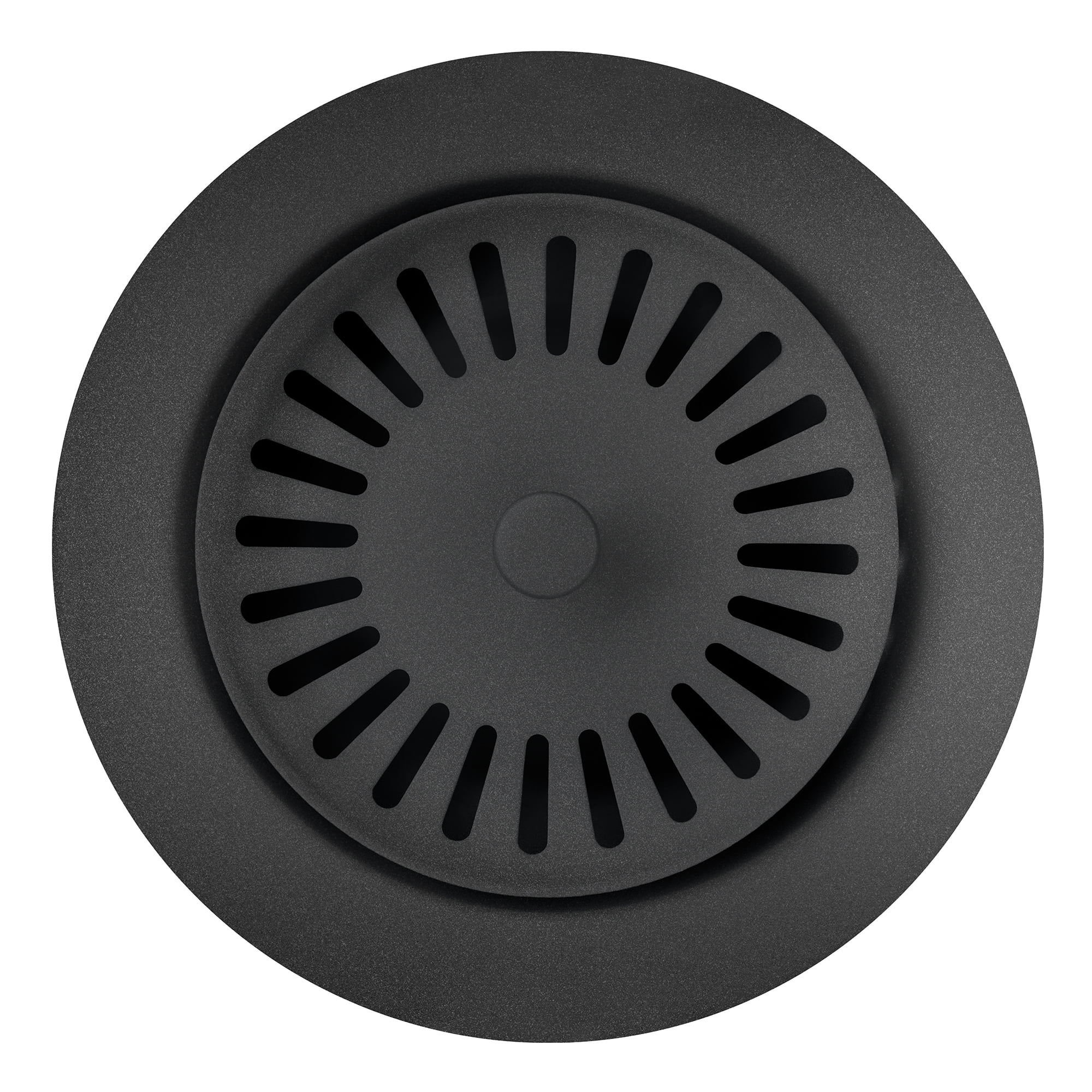 Blanco 240333 2.15 x 4.5 x 4.5 in. Decorative Metal Disposal Flange - Anthracite