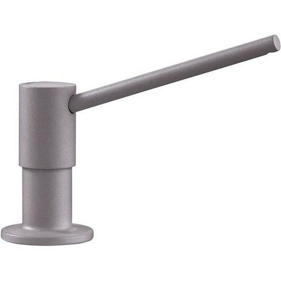 Blanco 401851 3 x 4.5 x 4.5 in. Torre Soap Dispenser - Metallic Gray