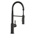 thumbnail image 1 of Blanco 401917 Catris 1.5 GPM Single Hole Pre-Rinse Pull Down Kitchen Faucet - PVD Steel, 1 of 7