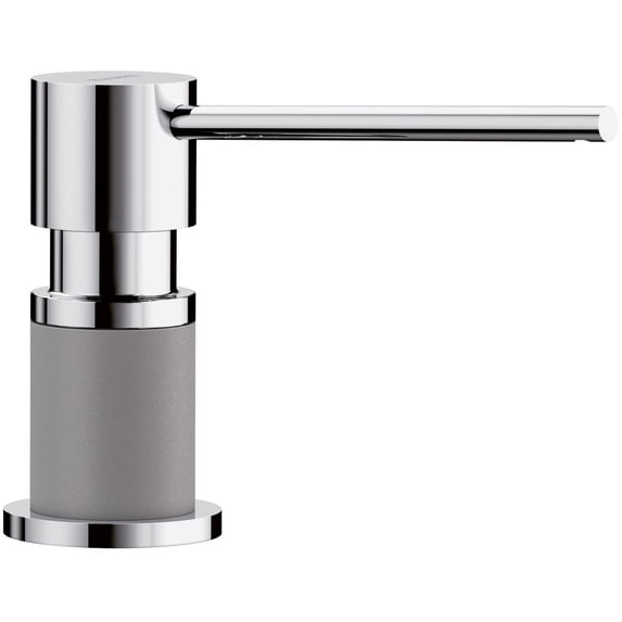Blanco 402298 Lato Soap Dispenser - Chrome / Metallic Gray