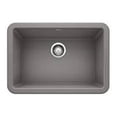 thumbnail image 1 of Blanco 402313 Ikon 27" Farmhouse Single Basin Silgranit Kitchen Sink - White, 1 of 7