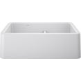 thumbnail image 1 of Blanco 402322 Ikon 33" Farmhouse Double Basin Silgranit Kitchen Sink - White, 1 of 7