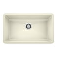 thumbnail image 1 of Blanco 440151 PRECIS 32" Super Single Bowl SILGRANIT Sink, Biscuit, 1 of 2