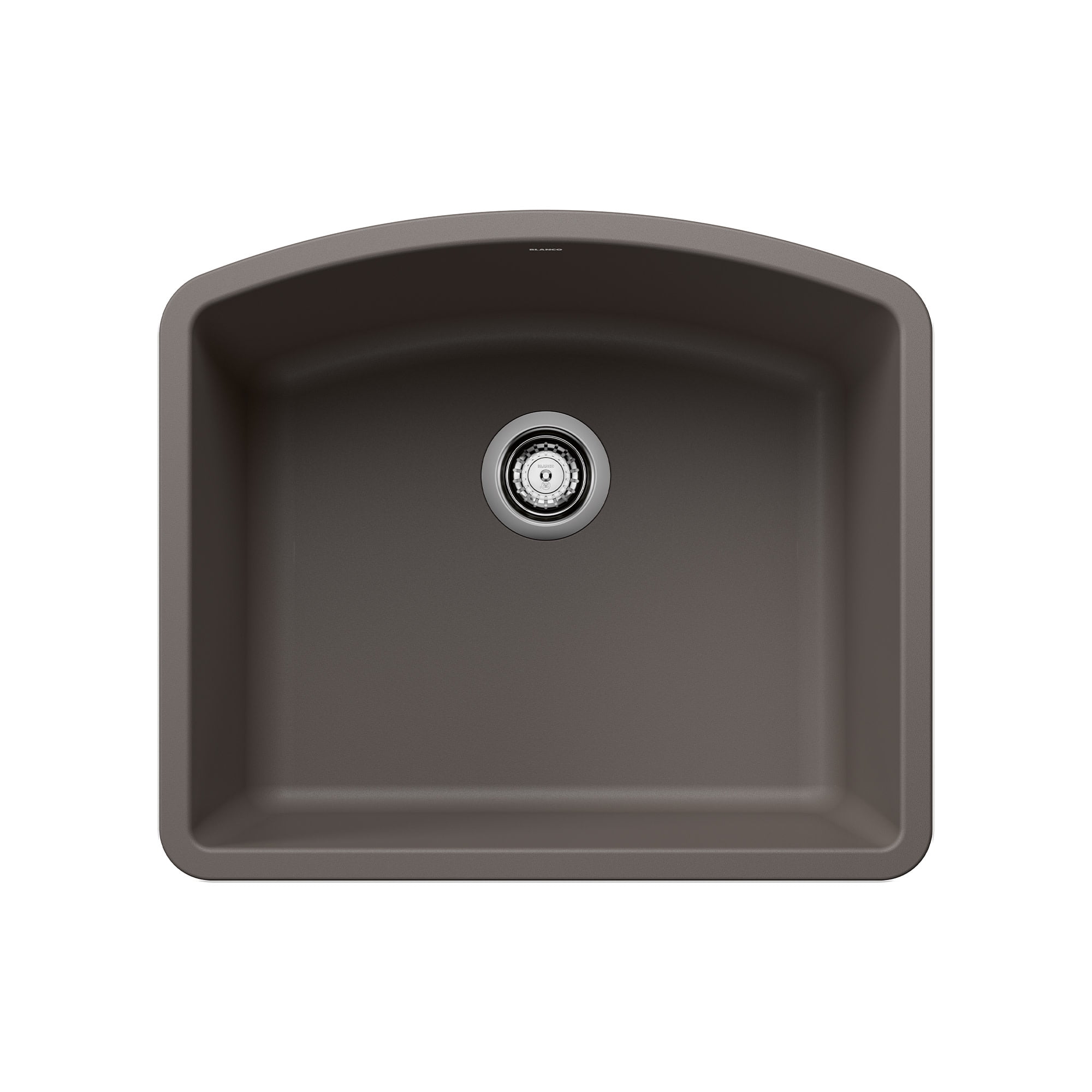 Volcano Gray Silgranit Single Bowl Drop-In Kitchen Sink