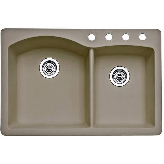 Blanco 441283-4 Diamond 22"x33" Double-b