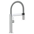 thumbnail image 1 of Blanco 441624 Culina Mini 1.8 GPM Single Hole Pre Rinse Kitchen Faucet - Chrome, 1 of 7