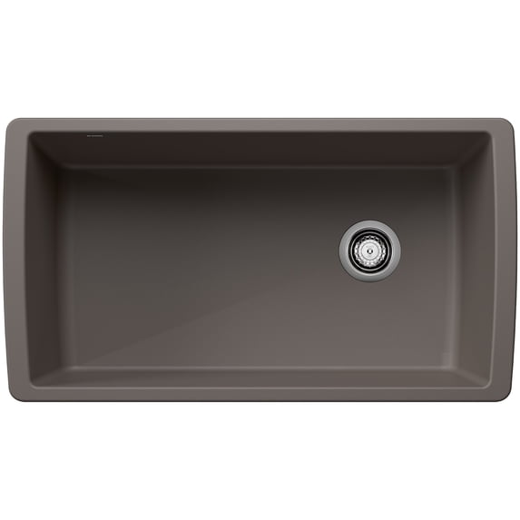 Blanco 443108: Diamond Super Single Bowl Sink - Volcano Gray