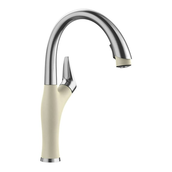Blanco 442038 Artona 1.5 GPM Single Hole Pull Down Kitchen Faucet - Off White