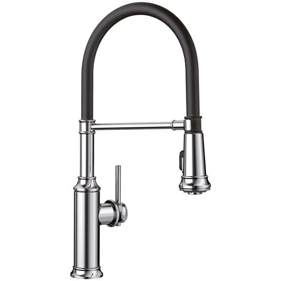 Blanco 442508 Empressa Semi-Pro 1.5 GPM Single Hole Pre-Rinse Pull Down Kitchen Faucet -