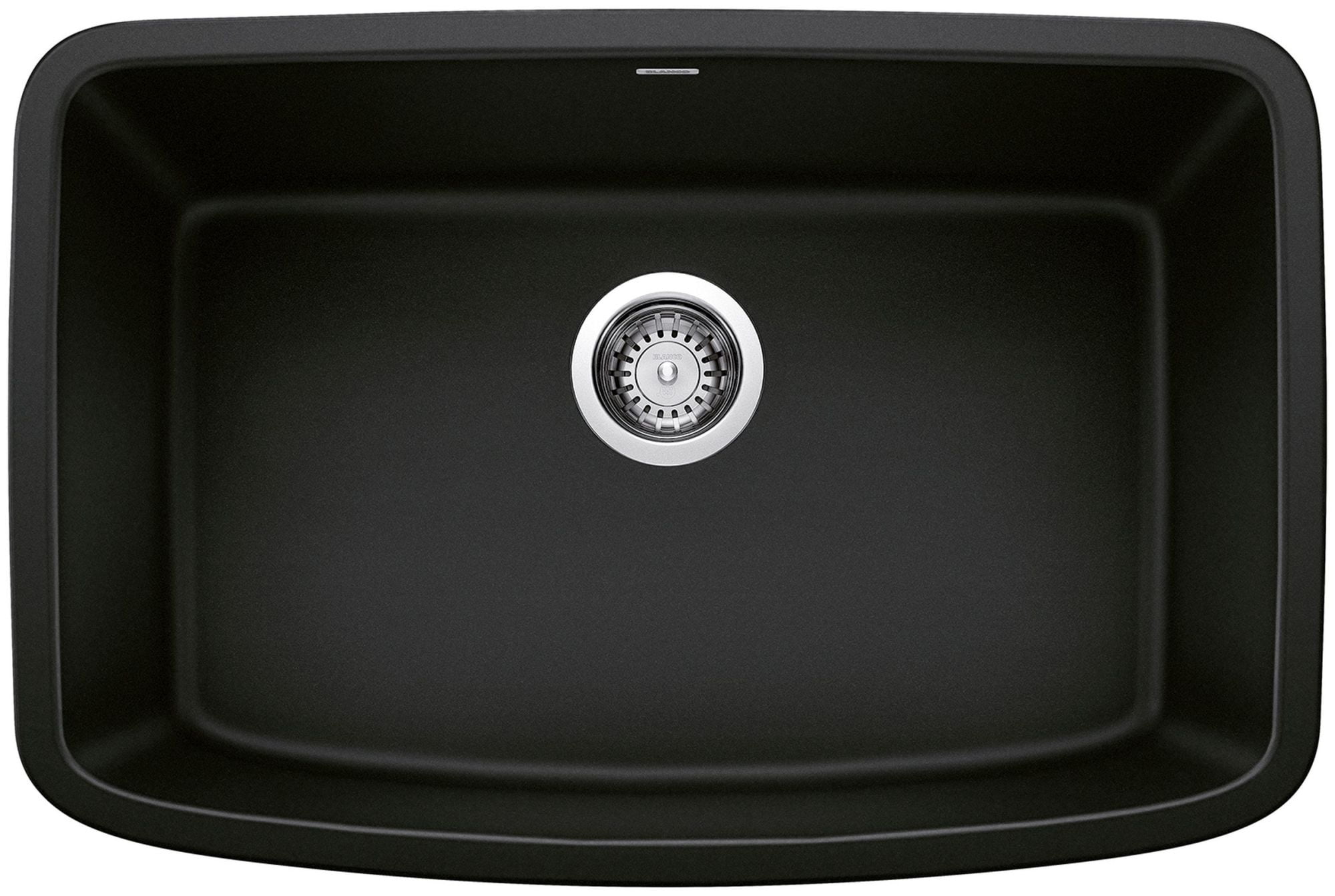 Valea 27" Coal Black Granite Composite Undermount Kitchen Sink