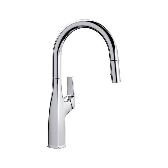Blanco 442677 Rivana 1.5 GPM Single Hole Pull Down Kitchen Faucet - Chrome