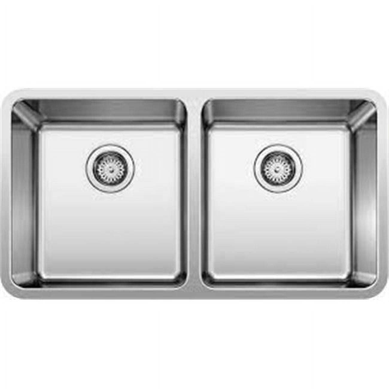 Formera 33" Double Bowl Stainless Steel Undermount Kitchen Sink