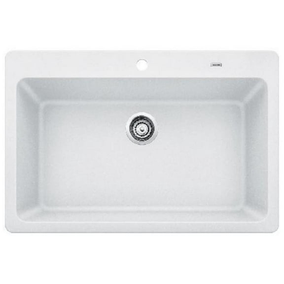 Blanco 442954 Grandis 33" Drop-In Or Undermount Single Basin Silgranit Kitchen Sink -