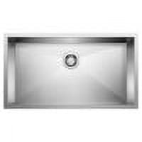 Quatrus 32" Single Bowl Stainless Steel Undermount Kitchen Sink
