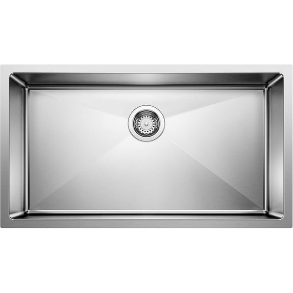 Blanco 443148: Quatrus R15 Super Single Bowl Sink