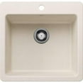 thumbnail image 1 of Blanco 443233 21 x 20 in. 1H 1B Quatrus Dual Mount Kitchen Sink - Soft White, 1 of 7