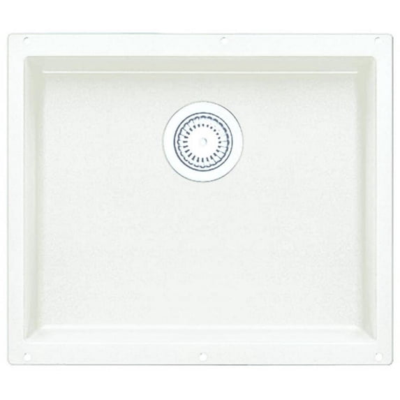 Blanco PRECIS Large Bowl SILGRANIT Sink White