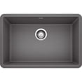 thumbnail image 1 of Blanco 522429 Precis 26-13/16" Undermount Single Basin Silgranit Kitchen Sink - Volcano, 1 of 7